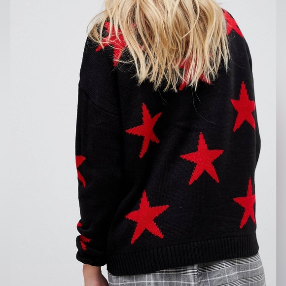 QED London Star Crewneck Sweater - Picture 5 of 6